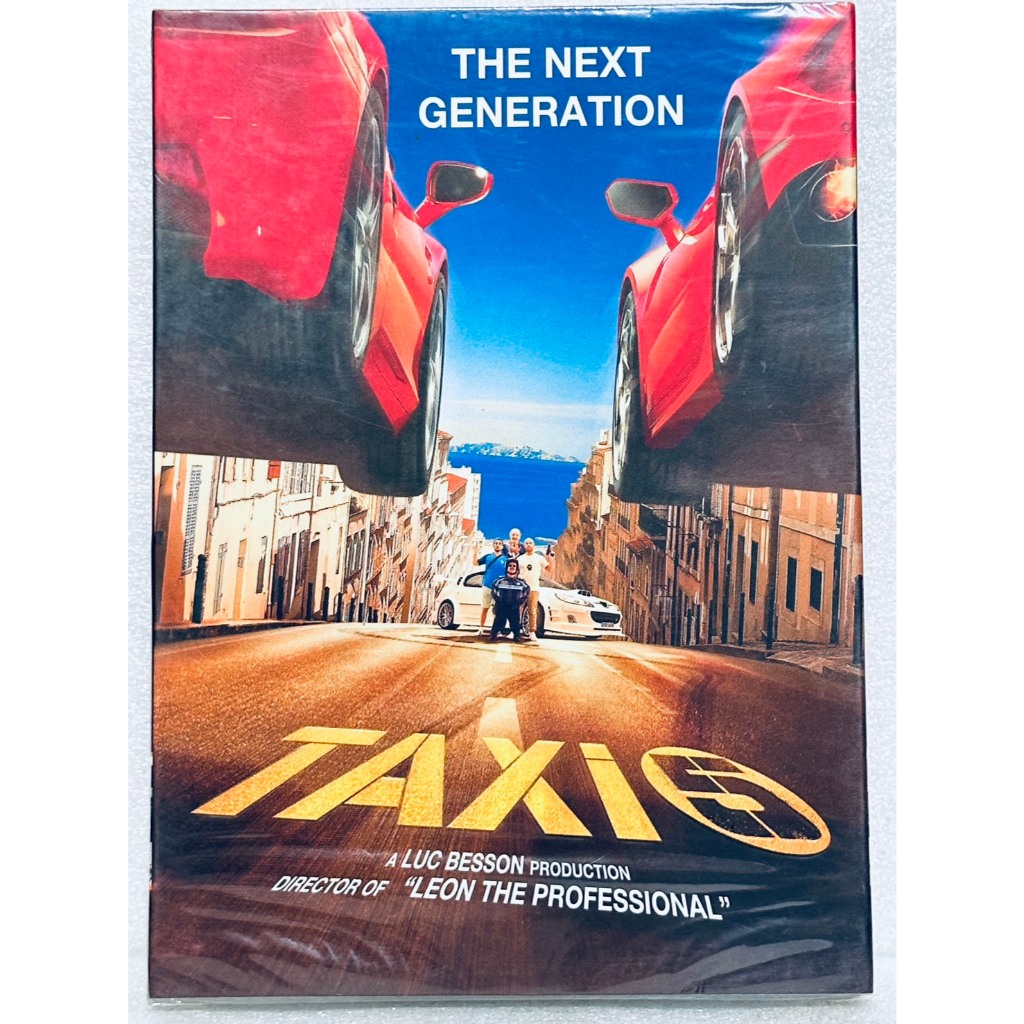 DVD ปกสวม : Taxi 5 (2018)  " A Luc Besson Production Director of " Leon the Professional "