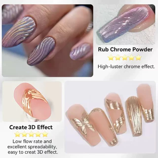 Born pretty 5in1 เจลติดเล็บ ปั่นรูปทรง ติดอะไหล่เล็บ Top coat เปลี่ยนแพ็คเกจใหม่นะคะ