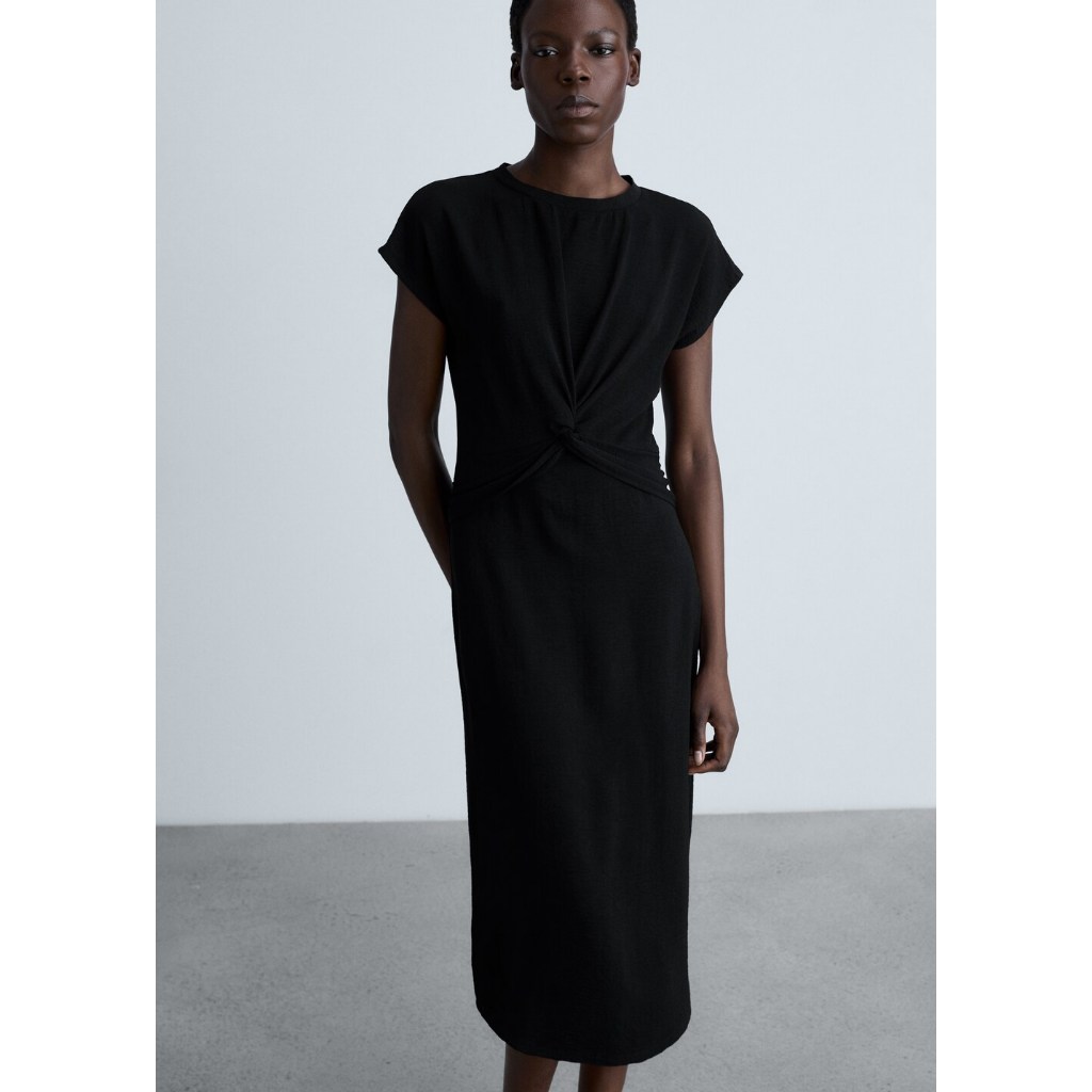 [MANGO] DRESS NUDO-W / เดรส รุ่น DRESS NUDO-W Ref: 87020591