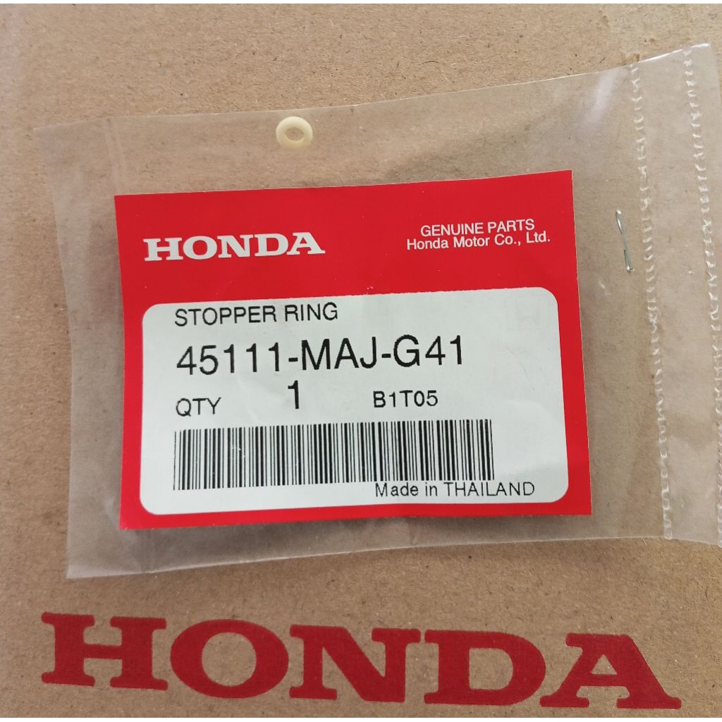 แหวนล็อค Wave110i ปี2020 Click110-i Sonic เก่า-ใหม่ แท้ศูนย์ฮอนด้า 45111-MAJ-G41