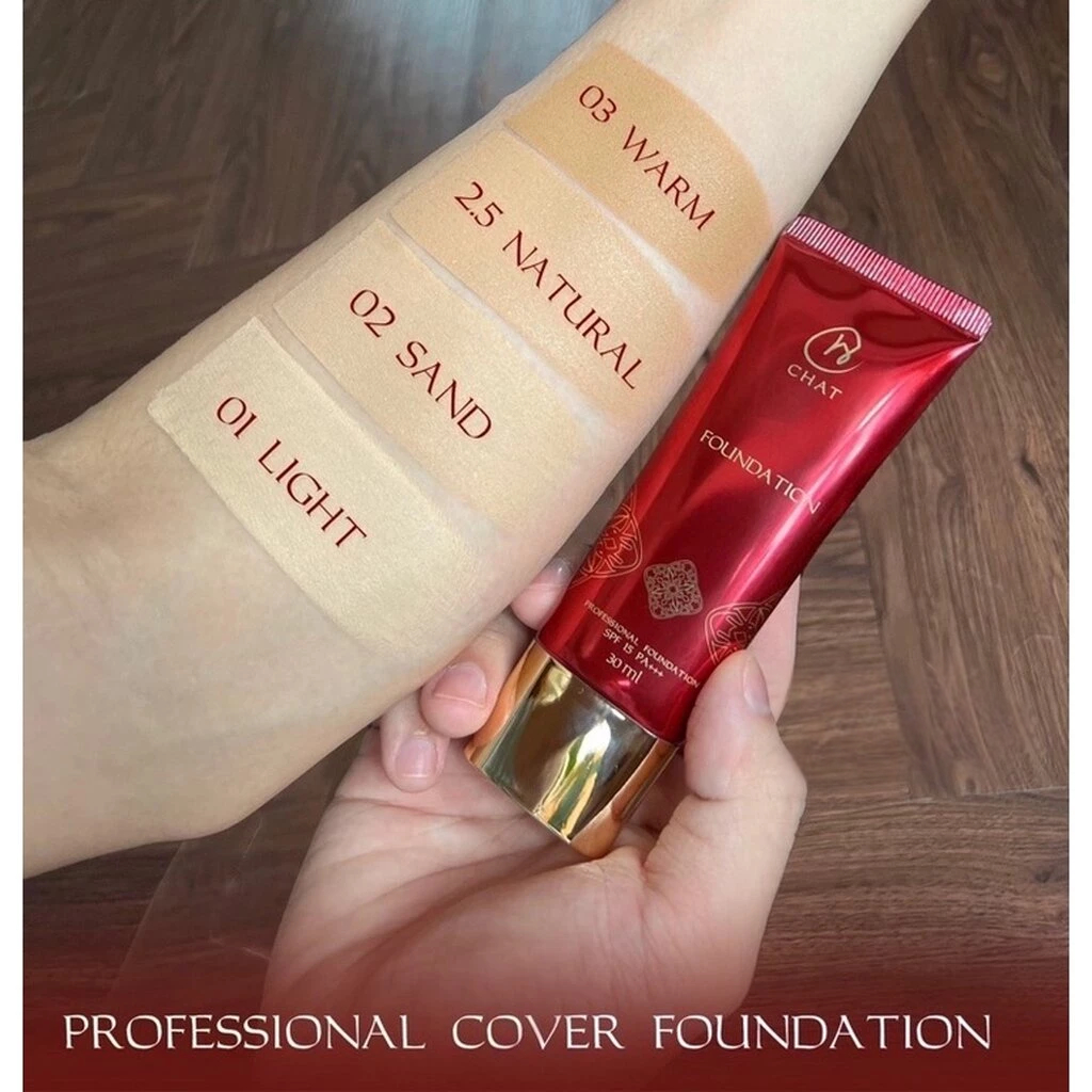 Chat Foundation รองพื้นฉัตร โดยน้องฉัตร