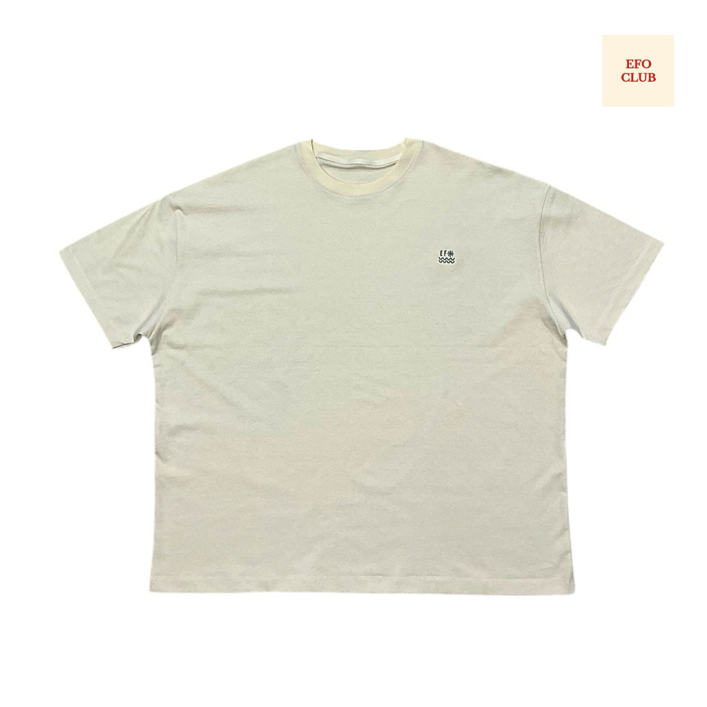 เสื้อยืด โอเวอร์ไซส์ ปักลาย 🏴‍☠️ boyfriend oversized tee - efo.club