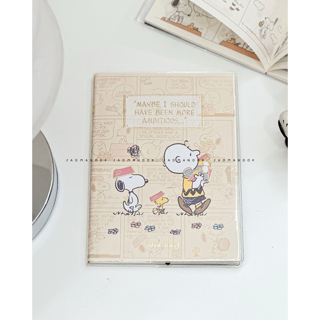 Snoopy Planer 2026 สมุดแพลนเนอร์ 2026 สมุดสนูปปี้