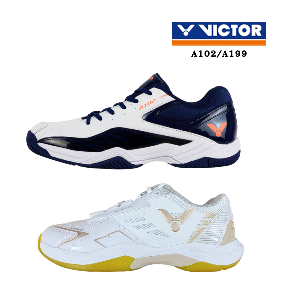 VICTOR รองเท้ากีฬาแบดมินตัน รุ่น A199 & A102 [สินค้าพิเศษที่ VICTOR MALL เท่านั้น]