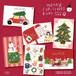 SALE! CHRISTMAS & NY POSTCARD | ขนาด4x6นิ้ว