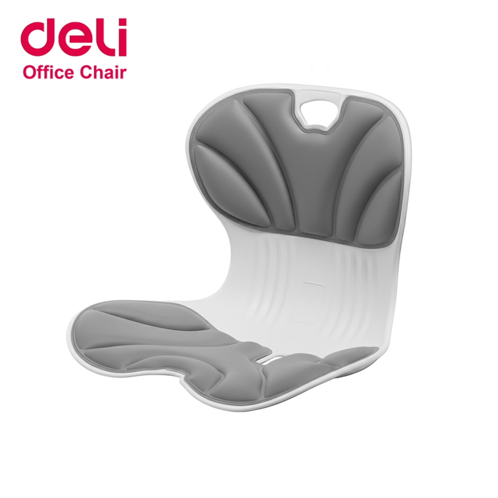 Deli เบาะรองนั่งเแก้ออฟฟิศซินโดรม เบาะรองนั่ง ลดแรงกดทับ น้ำหนักเบาพกสะดวก ระบายอากาศ Lumber Cushion