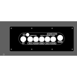 เพลทแอมป์ MT-21 (ไม่ย้ายวอลุุ่ม)
