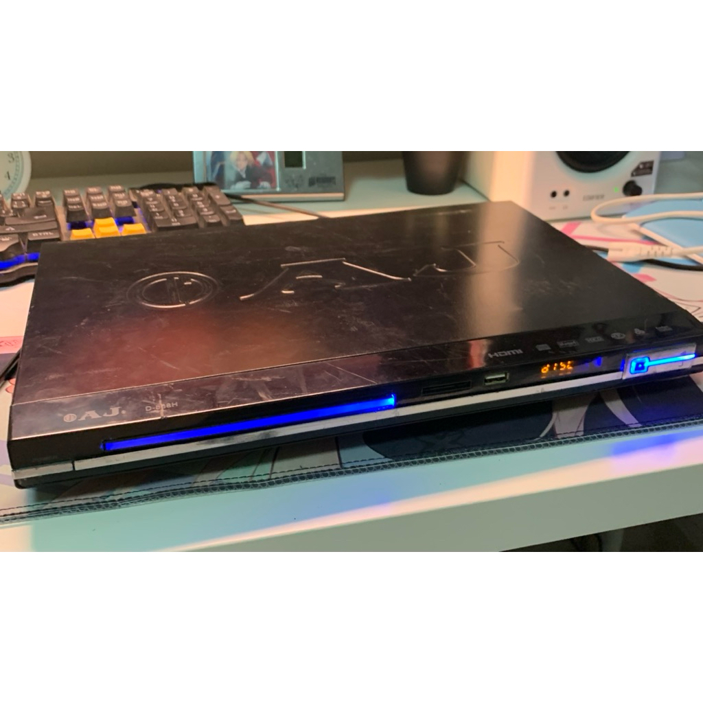 เครื่องเล่น DVD AJ D-838H สีดำ
