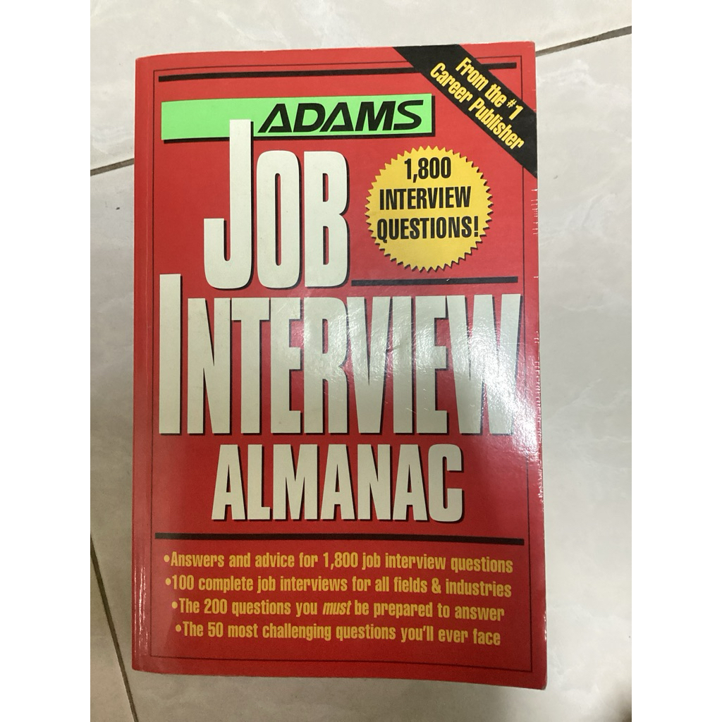 Job Interview Almanac มือสอง
