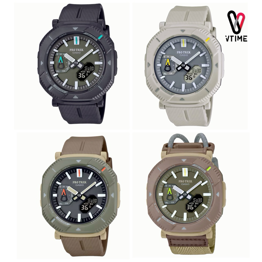 CASIO PRO TREK นาฬิกาข้อมือ รุ่น PRJ-B001-5 | RRJ-B001-7 ระบบ Solar
