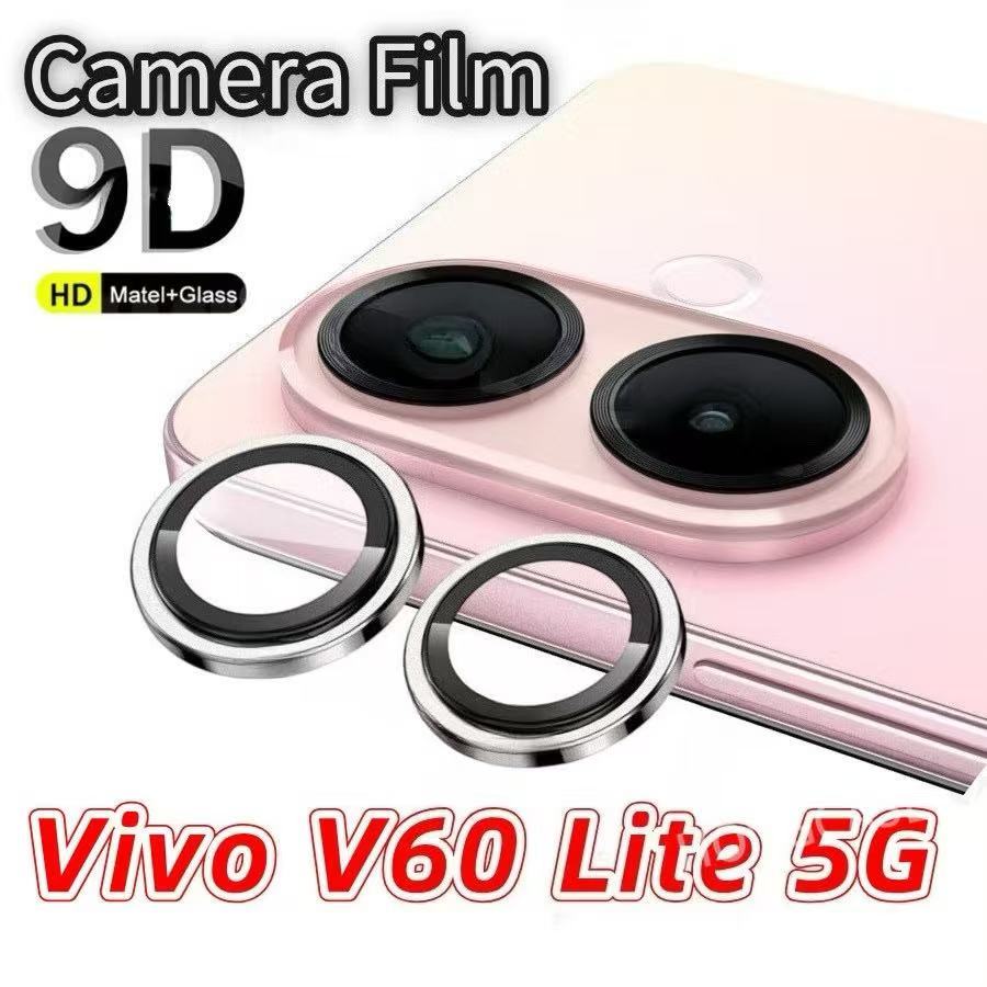 ฟิล์มกระจกกันรอย เลนส์กล้อง เต็มเลนส์ Vivo V70 V60lite  สำหรับ V60 Lite