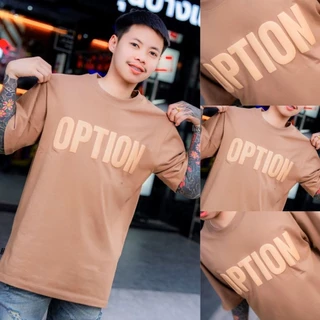 เสื้อยืด Option Blog Logo V.3 ของแท้100%