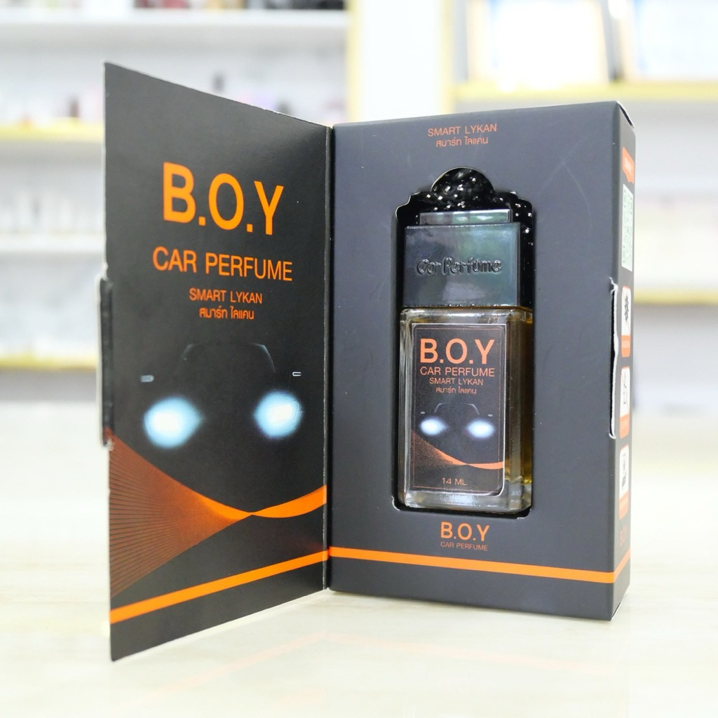 น้ำหอมติดรถยนต์ BOY บอยสติกเกอร์ ปากน้ำ กลิ่นหอมยาวนาน พร้อมส่งด่วน - รูปที่ 3