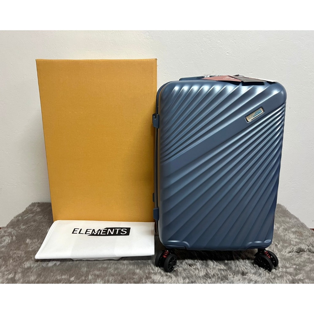 กระเป๋าเดินทางชนิดแข็ง ELEMENTS  รุ่น T126  สีน้ำเงิน