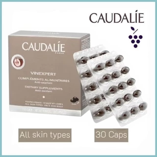 CAUDALIE VINEXPERT ANTI-AGEING SUPPLEMENTS คอดาลีย์ บรรจุ 30 ซอฟเจล