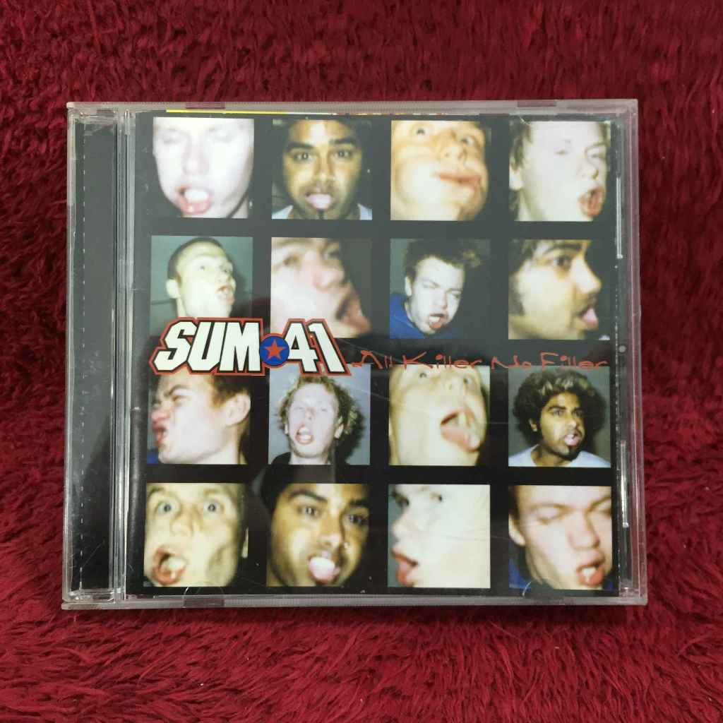 CD SUM 41 - ALL KILLER NO FILLER สภาพตามรูปปก EA33-168