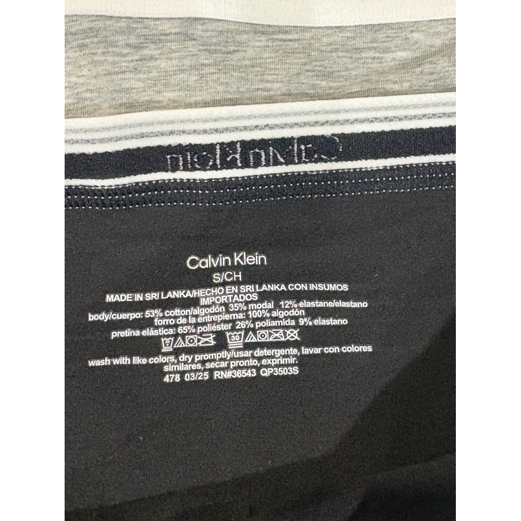 ของแท้จากอเมกา กางเกงใน c k รุ่น Hipster และ Bikini นุ่มมากใส่สบาย Blend of cotton and viscose made from bamboo size s - รูปที่ 2