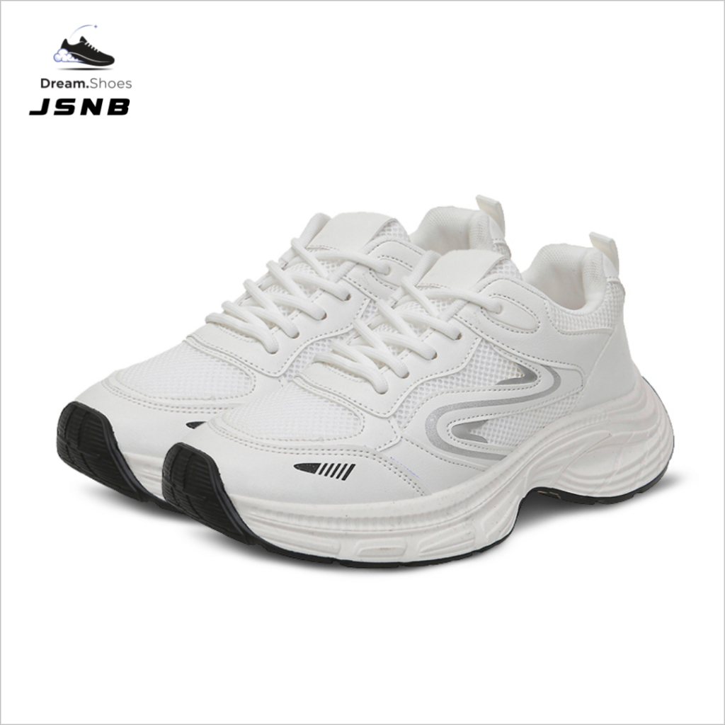 ส่งฟรี รองเท้าผ้าใบผู้หญิง Sneaker พร้อมส่ง พื้นหนานุ่ม เบา รองเท้าวิ่งลำลอง ทรงสปอร์ต นักเรียน [LN970]