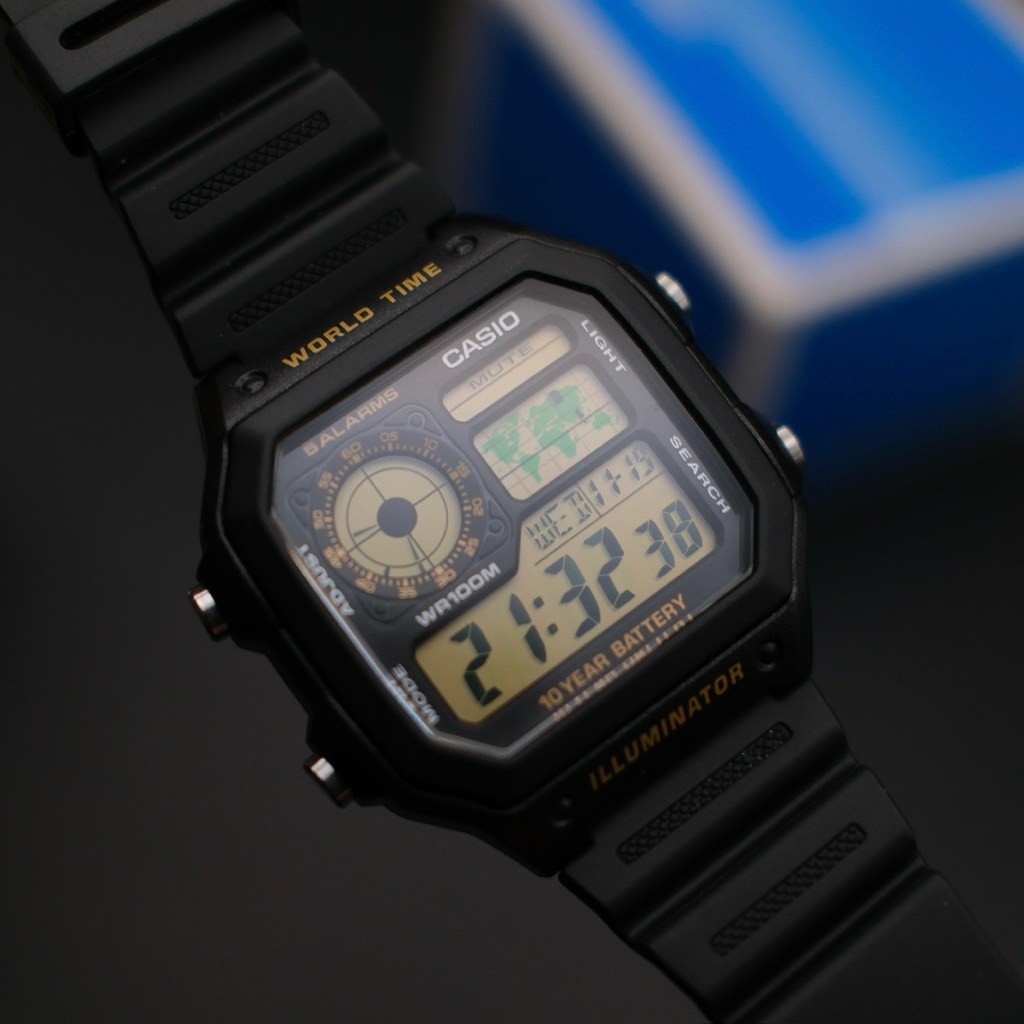 นาฬิกา CASIO AE-1200WH พร้อมจัดส่ง