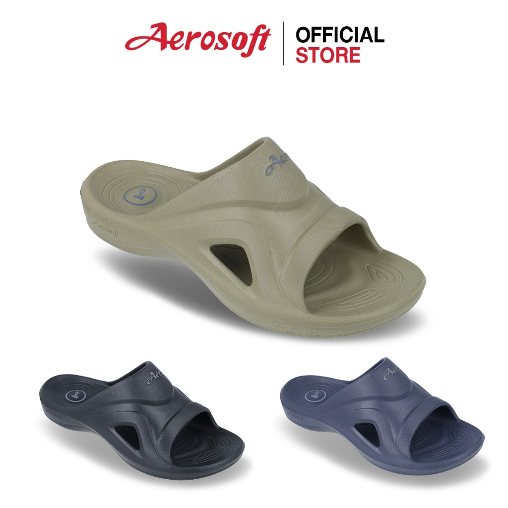 Aerosoft (แอโร่ซอฟ) รองเท้าแตะสวมผู้ชาย รุ่น M9550