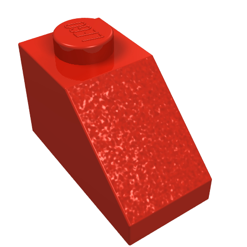 ( use ) ชิ้นส่วนเลโก้มือสอง part 3040 Slope 45 2 x 1