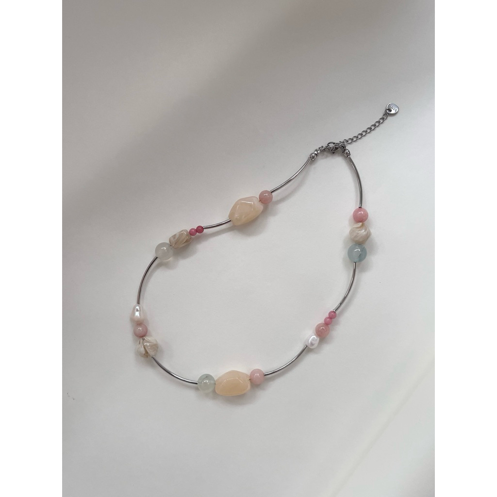 SMB - สร้อยคอผสมหินมงคล Ombre🏓🥣