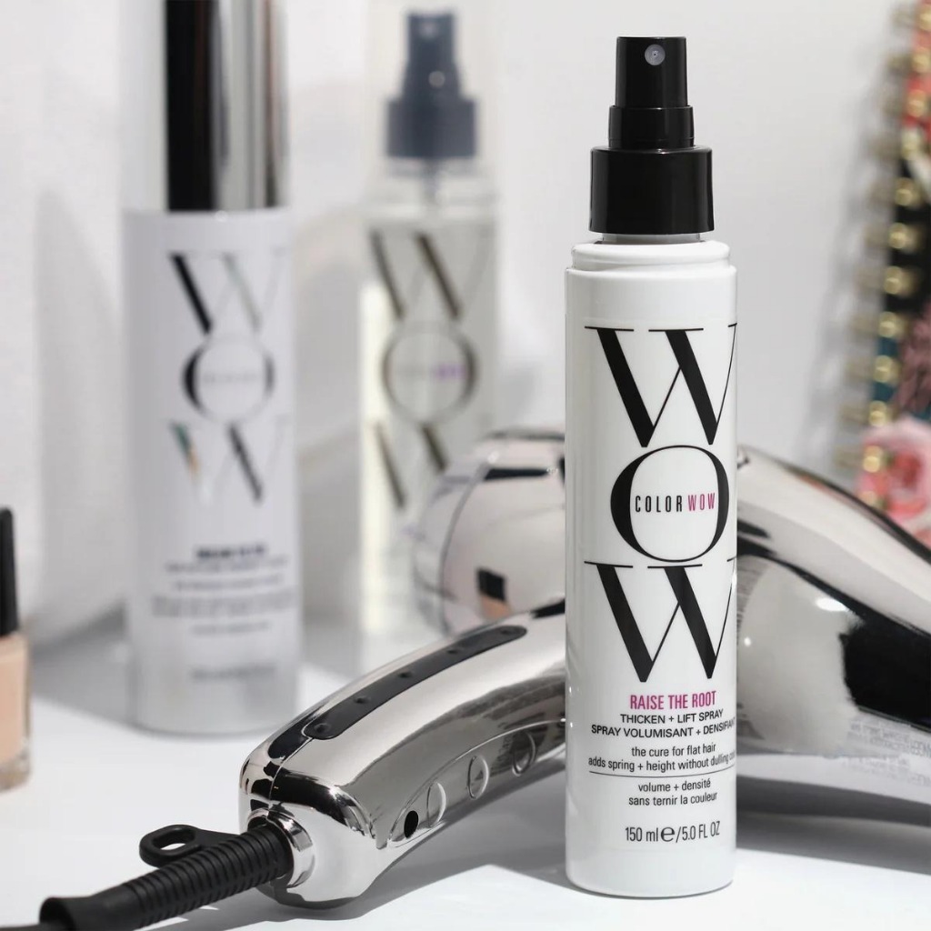 Color WOW HAIR Raise The Root Lift Spray 150ml – สเปรย์ยกระดับรากผม "ผู้ช่วยผมแบน"! เหตุปนปวยThree-Dimension + ปกป้องสูง