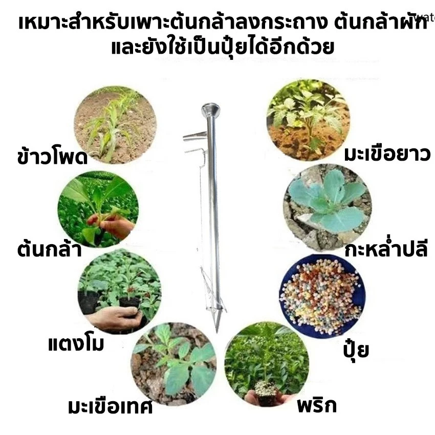 เครื่องหยอดเมล็ด อุปกรณ์การเกษตร ปลูกข้าวโพด ถั่วต่างๆ เมล็ดอื่นๆ thumbnail 5