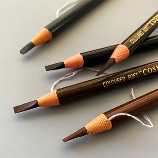 (1 โหล 5 ชิ้น) เขียนคิ้วแบบเชือกดึง Cosmetic Art ดินสอเขียนคิ้วไม่ต้องเหลา เขียนง่ายติดทน เกรดA คิ้วเชือก เขียนคิ้ว ติดท
