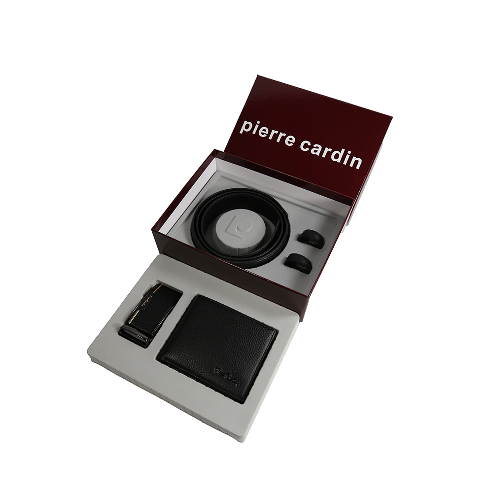 Pierre Cardin طقم هدية محفظة + حزام GWB25-F6 — صورة 3