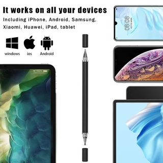 2 In 1 Stylus สมาร์ทดินสอวาดป ปากกาทัชสกรีน ปากกาสไตลัสสำหรับโทรศัพท์มือถือ ปากกาสไตลัสแบบมีความจุ หัวดิสก์
