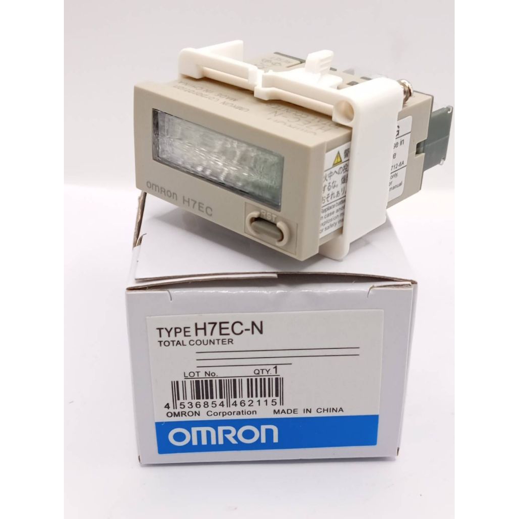 งานแท้ พร้อมส่ง H7EC-N C0UNTER เคาท์เตอร์นับดิจิตอล 220Vเคาท์เตอร์นับดิจิตอล 8หลัก 0-99999999หน้ากว้าง 48X24mm ลึก 52mm