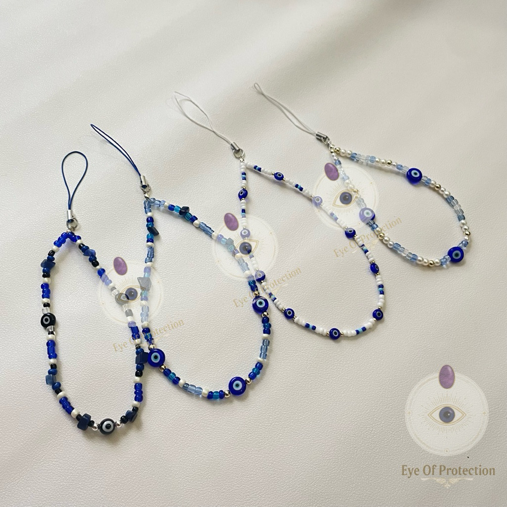 Evil eye 🧿 พวงกุญเเจ - ที่ห้อยกระเป๋า - ที่ห้อยโทรศัพท์ ช่วยปกป้องและสะท้อนพลังงานลบ