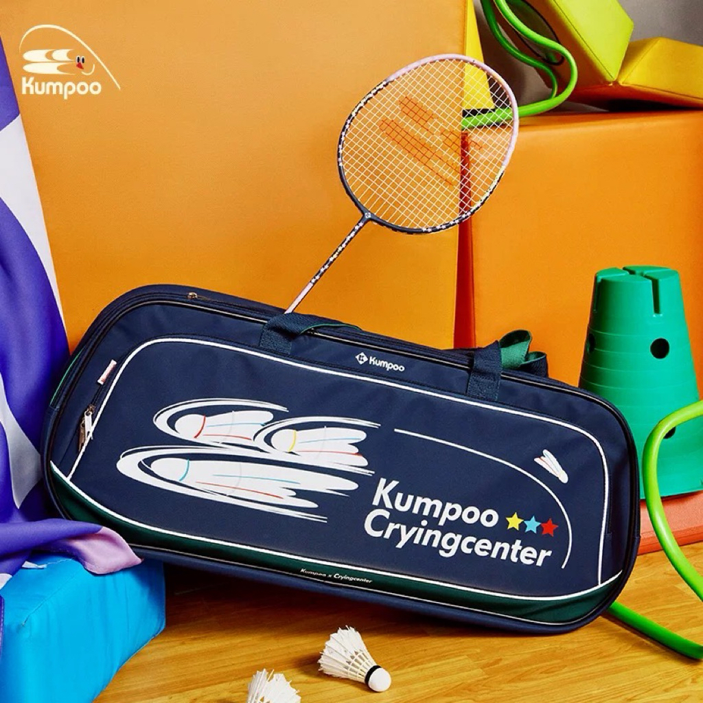 (pre oeder) crying center x kumpoo badminton bag