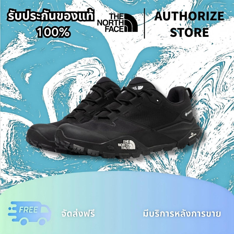 【สินค้าพร้อมส่ง】The North Face Offtrail Hike GORE-TEX Climbing รองเท้ากีฬา รองเท้า（ของแท้ 100 %）