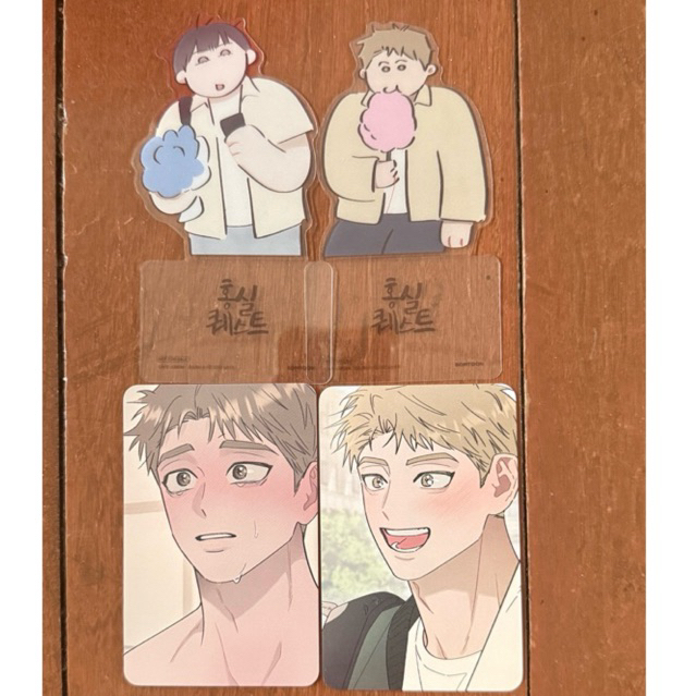 [พร้อมส่ง] Photocard PVC ด้ายแดง lebom cafe