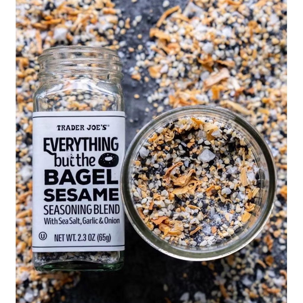 🧂🧂🧂Trader Joe’s Everything But The Bagel Sesame Seasoning🥯🥯🥯    📌65g    📍เครื่องปรุงนำเข้าจากเมกา🇺🇸🇺