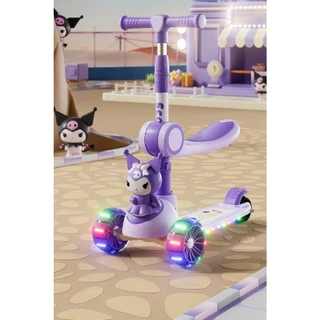 🔥สกูตเตอร์ Kulomi 🔥สกู๊ตเตอร์เด็กเล็ก สกู๊ตเตอร์ 3in1 scooter พร้อมไฟ LED ปรับความสูงได้ 3 ระดับ ของเล่นเด็ก