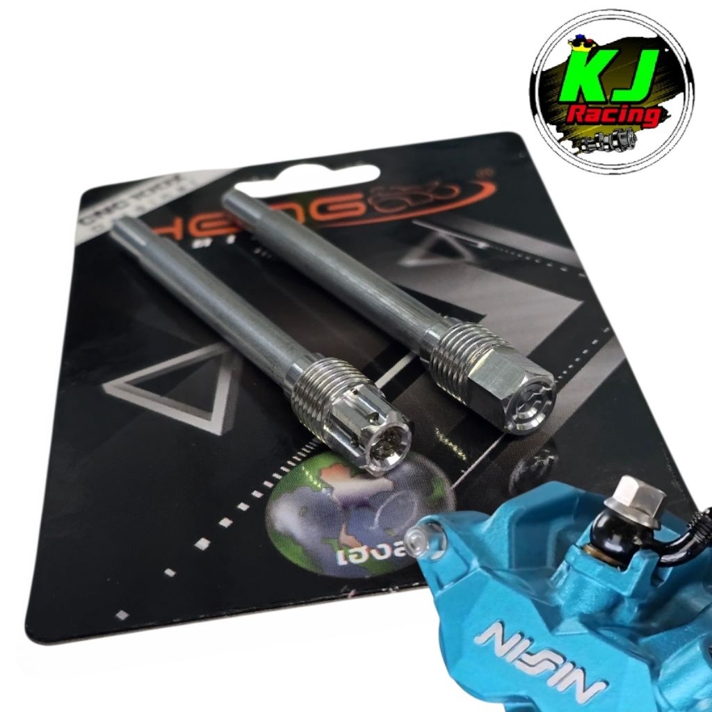 สลักปั้มนิชชิน 2พอต งานสแตนเลสเฮงสกรู