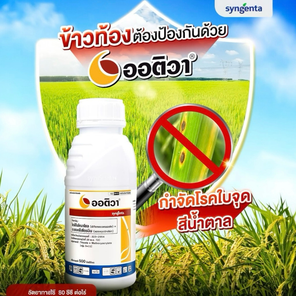 ออติวา 250cc ซินเจนทา กำจัดโรคพืช
