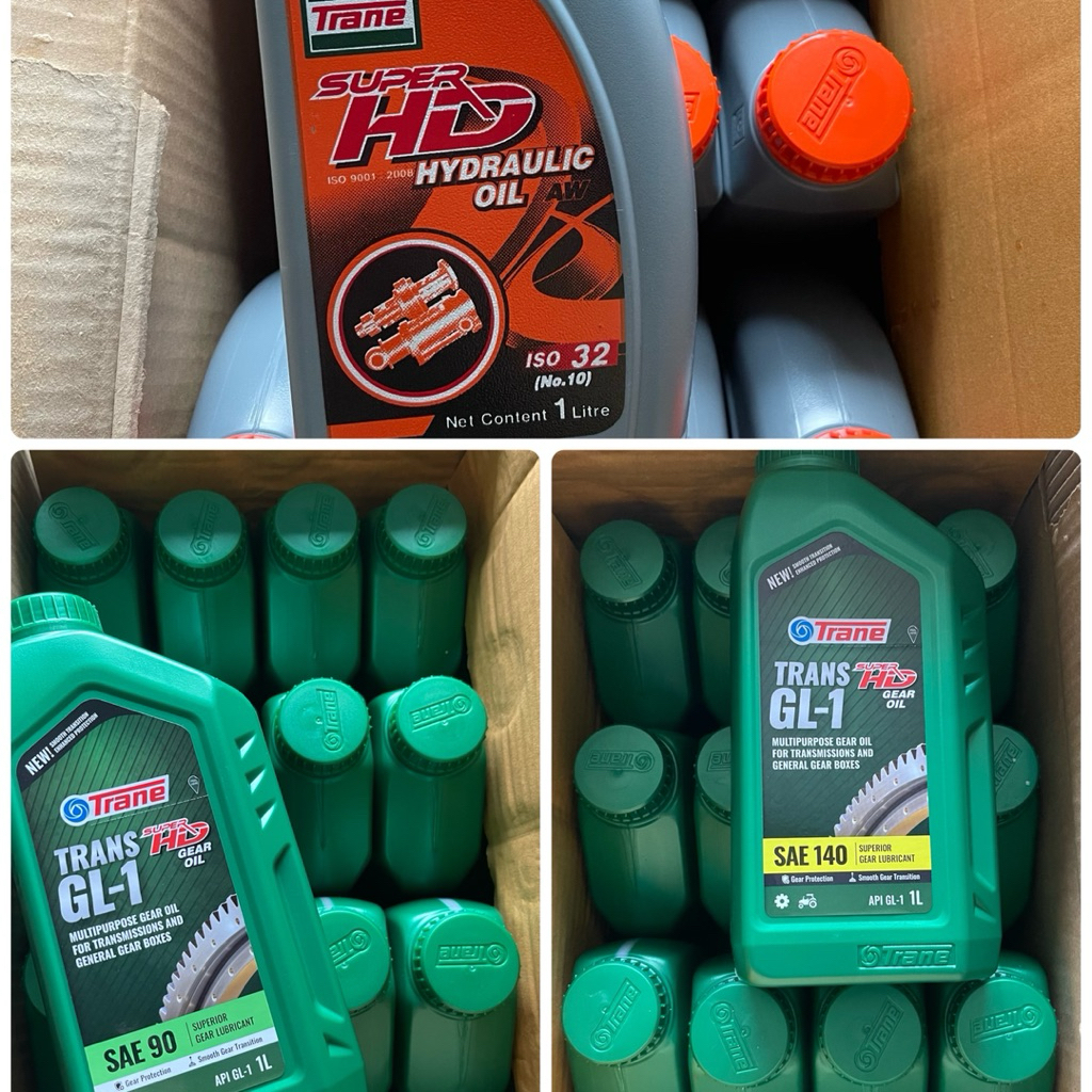 ยกโหล!! TRANE เทรน SUPER HD เบอร์ 10,90,140 ขนาด 1 ลิตร (บรรจุ 12 ขวด)