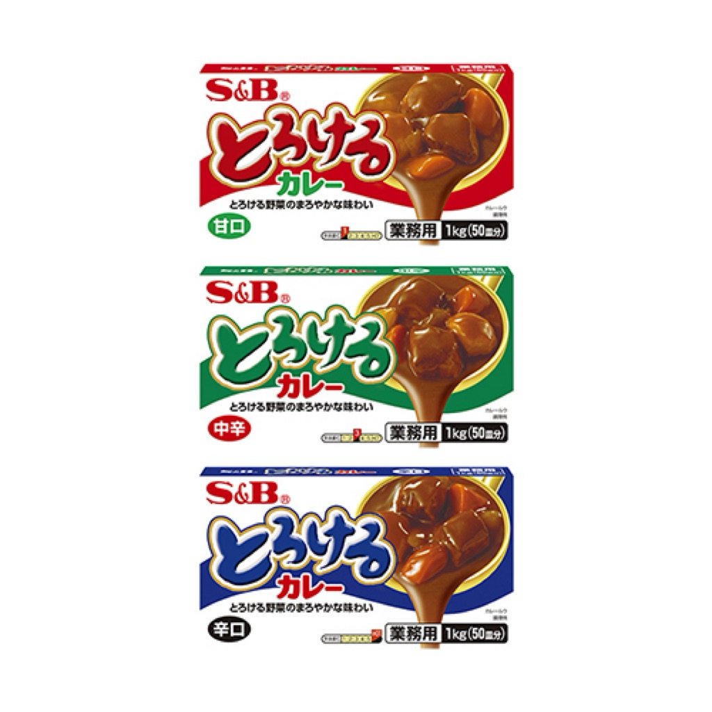 East S&B tasty curry Japanese curry mix mild / medium hot 200g. 🇯🇵จากญี่ปุ่น แกงกะหรี่ก้อน