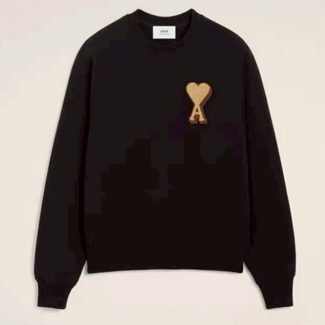เสื้อสเวตเตอร์ A.m.i de Coeur cotton sweatshirt ผ้าคอนตอน