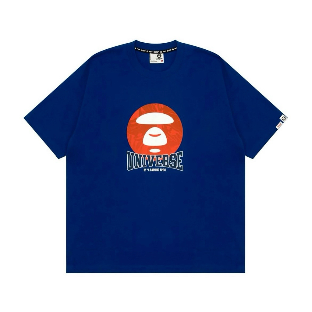 Aape universe moonface t-shirt