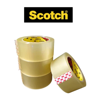 (1 ลัง) OPP 3M Scotch เทปใส 48มม. x 98หลา 12 ม้วน รุ่น 390 -12PK เทปปิดกล่อง เทปปิดกล่องพัสดุ