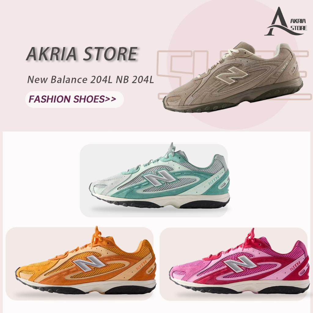 (รับหิ้วของจากเกาหลี ) รรองเท้าลำลองแฟชั่น ทันสมัยหลากหลาย New Balance 204L NB 204L U204LSWD/U204LKT