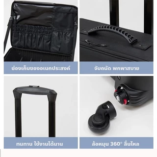 waomenn_กระเป๋าเครื่องสำอาง Cosmetic bags กันน้ำ มีล้อลาก สำหรับ ช่างสัก Make-up