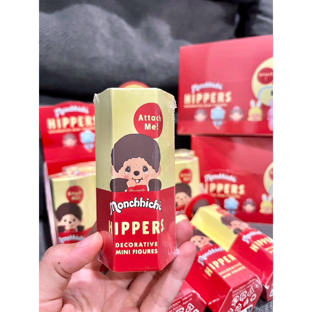 Monchchichi Hippers ตุ๊กตาเกาะโทรศัพท์ ของแท้