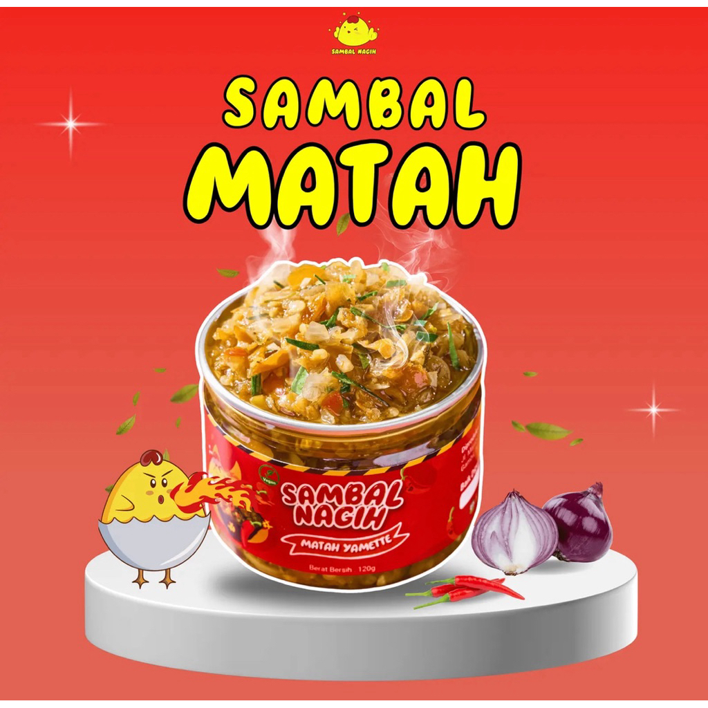 Indonesia Sambal Matah Sambal Nagih 120 gram