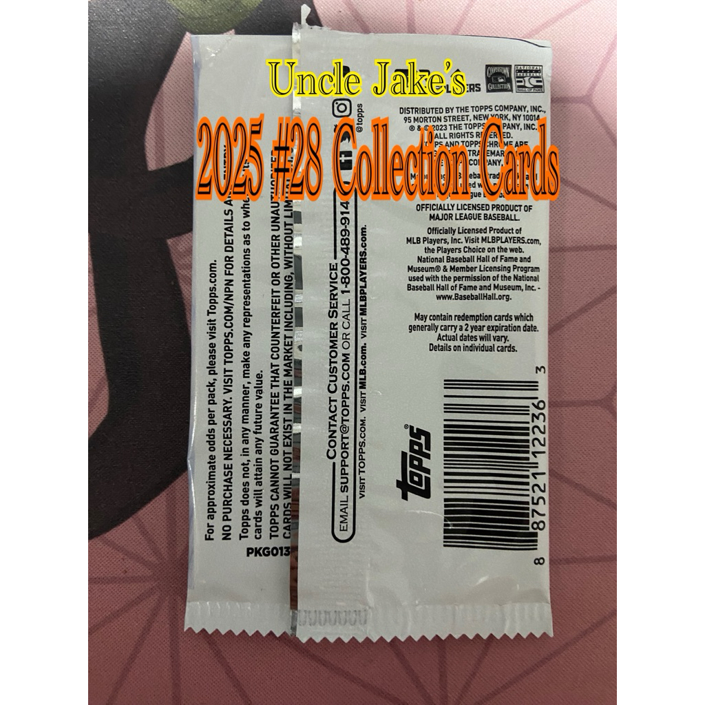 2025 #28 Collection Cards
